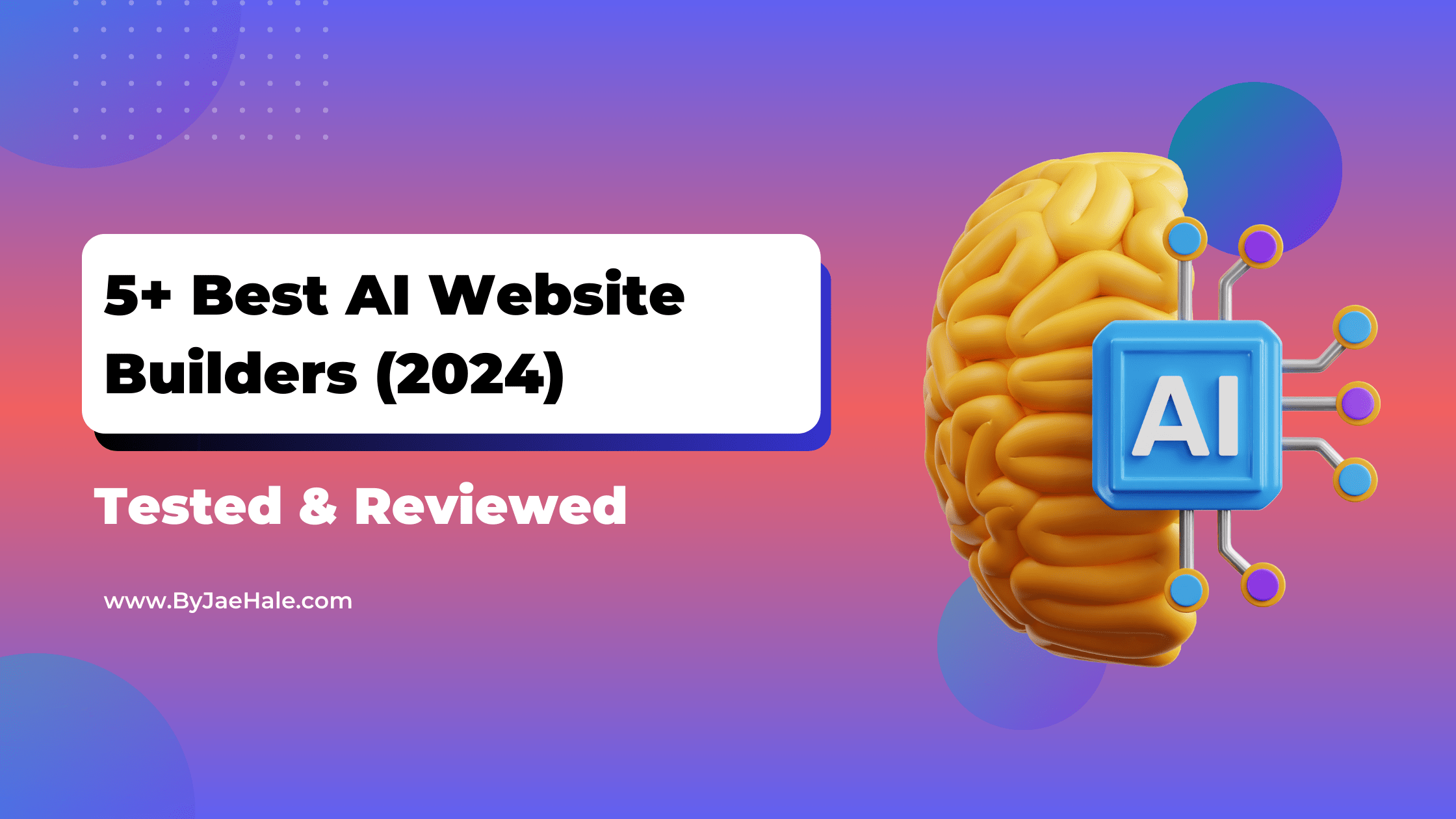 The best ai website builders